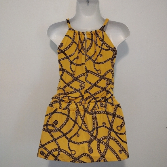 Michael Kors - Chain-Link Sleeveless Peplum Blouse - Picture 8 of 13